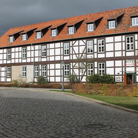 Hotel Zum Brauhaus クヴェードリンブルク エクステリア 写真