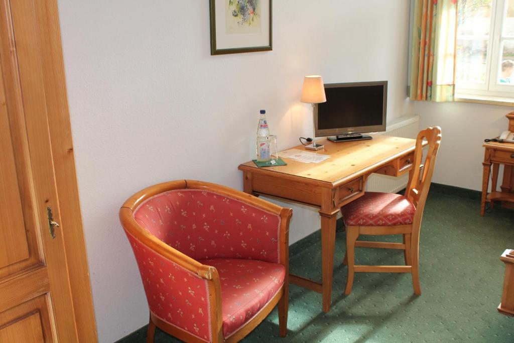 Hotel Zum Brauhaus クヴェードリンブルク 部屋 写真