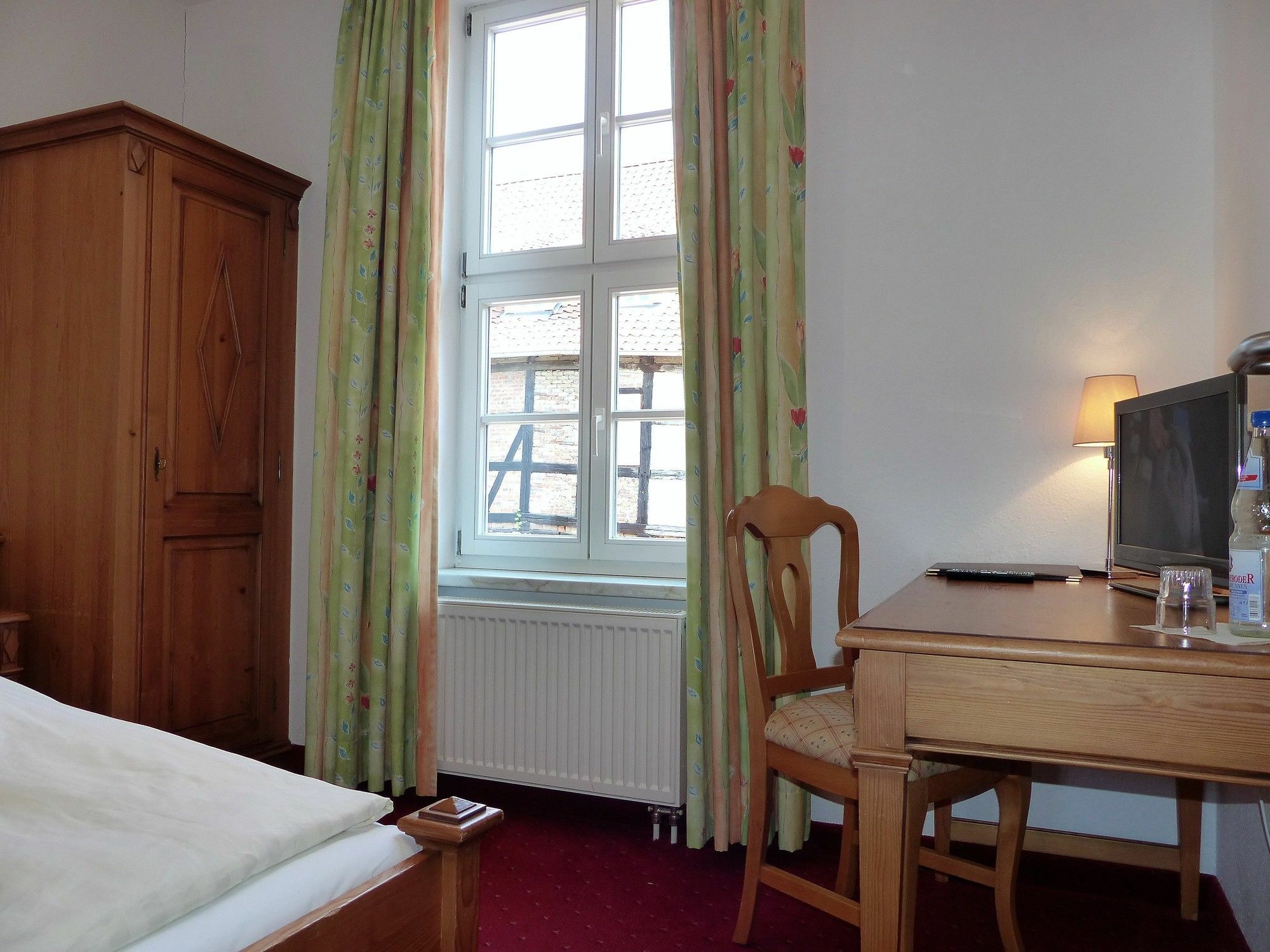 Hotel Zum Brauhaus クヴェードリンブルク エクステリア 写真