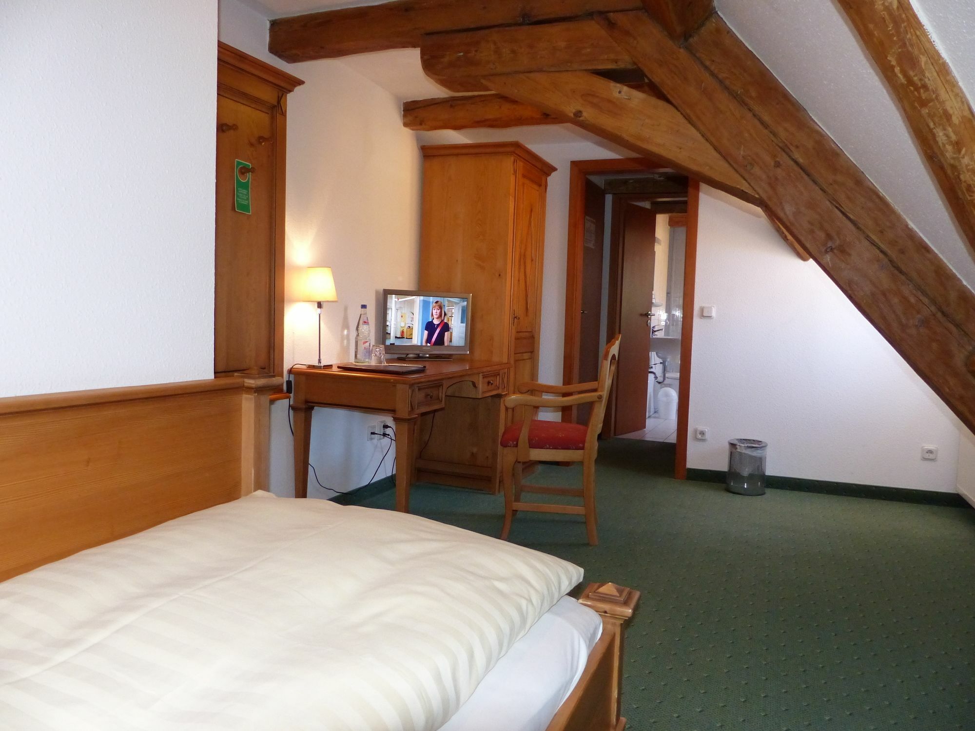 Hotel Zum Brauhaus クヴェードリンブルク エクステリア 写真