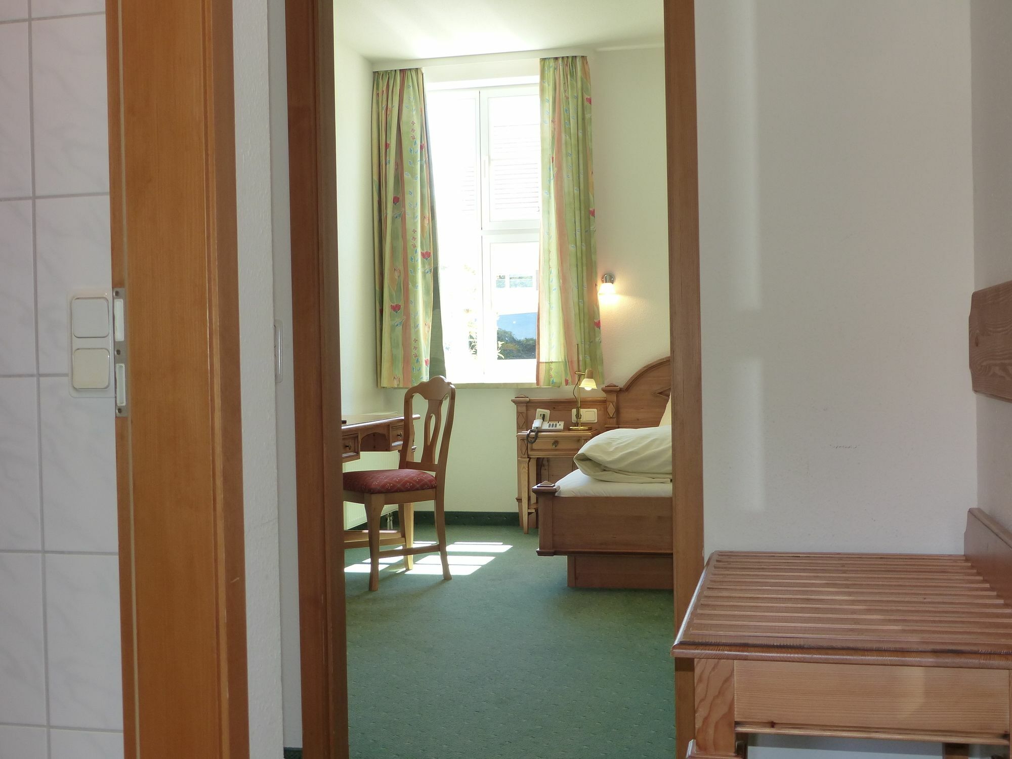 Hotel Zum Brauhaus クヴェードリンブルク エクステリア 写真