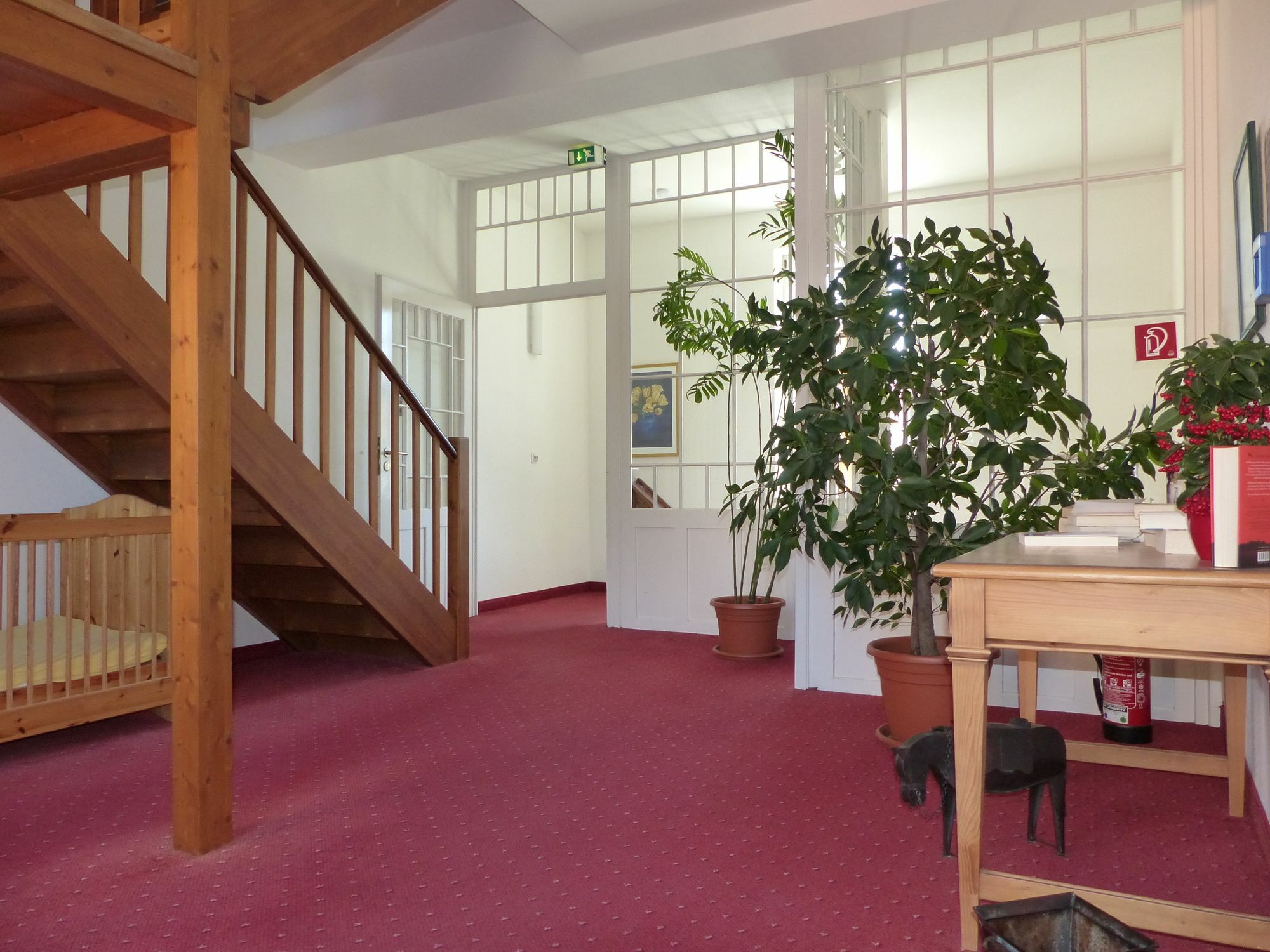 Hotel Zum Brauhaus クヴェードリンブルク エクステリア 写真