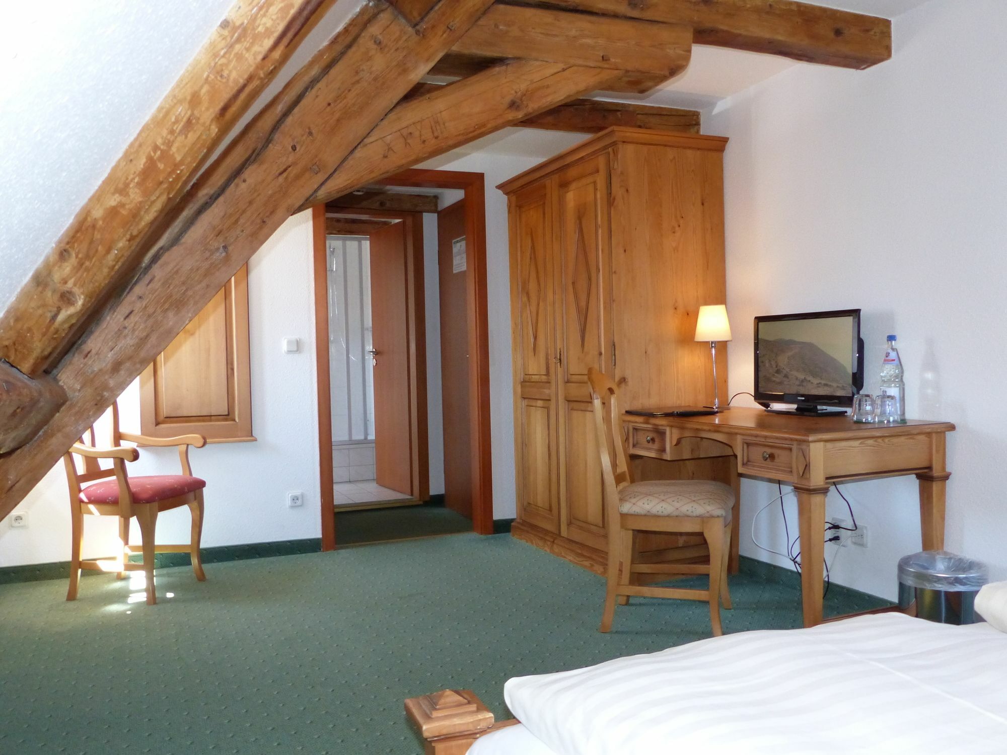 Hotel Zum Brauhaus クヴェードリンブルク エクステリア 写真